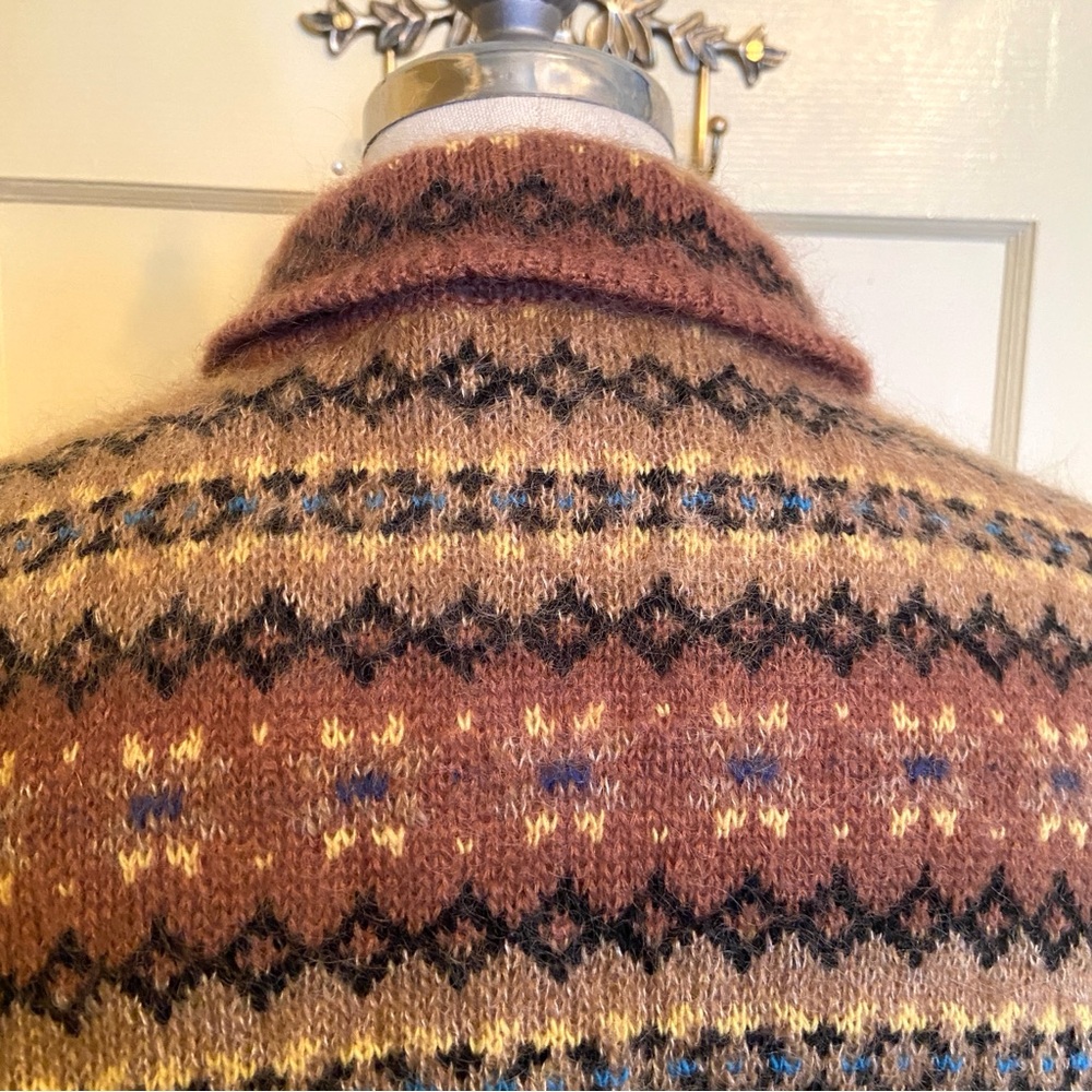 $398 Dôen Natia Fairisle Cardigan - Picture 8 of 11
